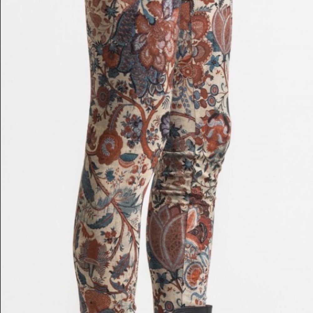 Gary Graham Indienne Print Leggings